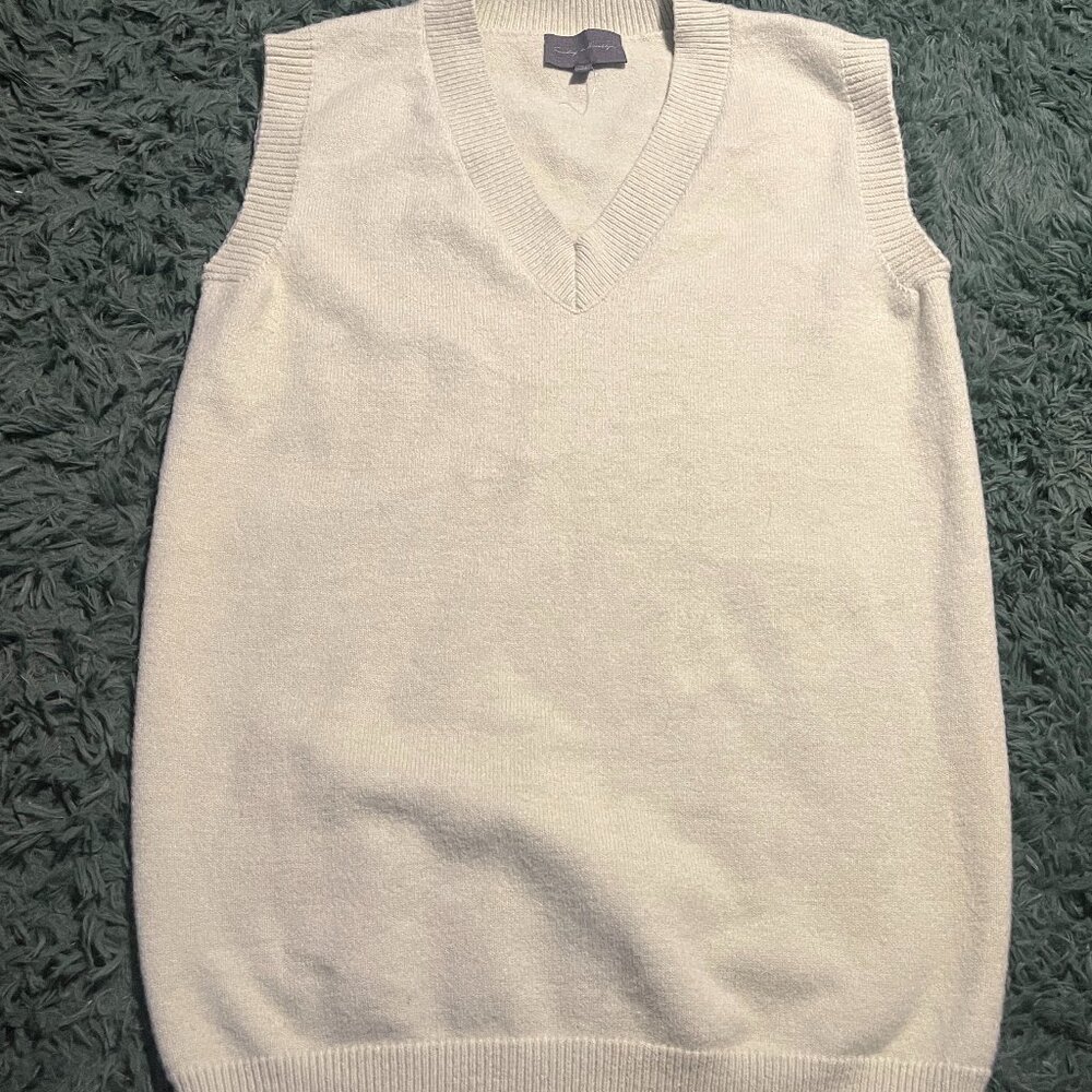 Sunday in Brooklyn Sweater Vest Mini Dress